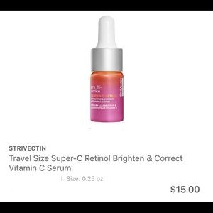 ☘️4/$26 StriVectin Super-C Brighten & Correct Serum travel size NWT